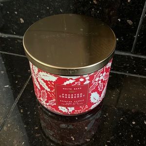 Bath and Body Works Frosted Cranberry Candle